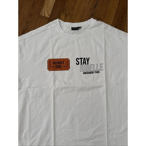 Stay Ribelle Men's T-Shirts Amusement Park Size XXL - Picture 2 of 5